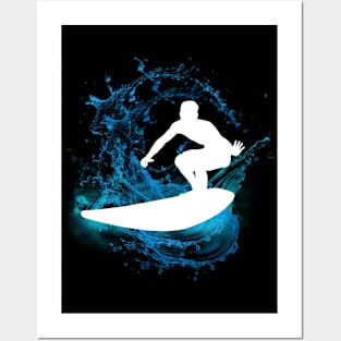 SURF LIFE 4EVER Posters and Art